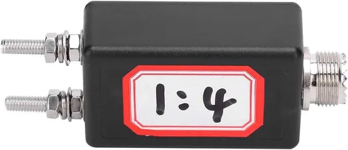 Vista 7 de Balun HF para antena QRP Mini Impedancia al aire libre Match para SDR Transceptor Estación de radio de onda corta (1:4)