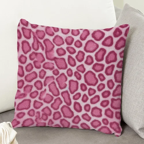 Vista 99 de Funda de cojín decorativa con estampado de guepardo verde peridoto para sofá, funda de almohada verde crema con estampado de leopardo con A-16