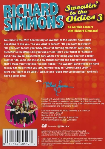 Vista 2 de Richard Simmons - Sweatin' to the Oldies 3