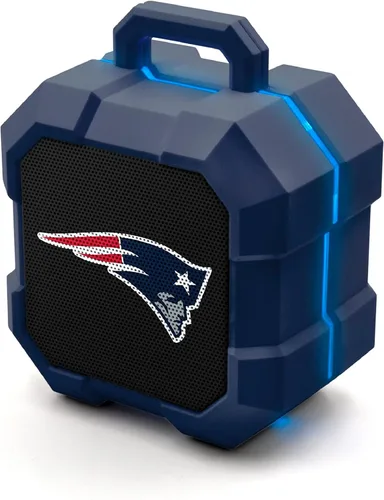 Vista 13 de SOAR NFL Shockbox - Altavoz Bluetooth inalámbrico LED, resistente al agua, IPX4, 5.0 Bluetooth con más de 5 horas de tiempo de reproducción, pequeño