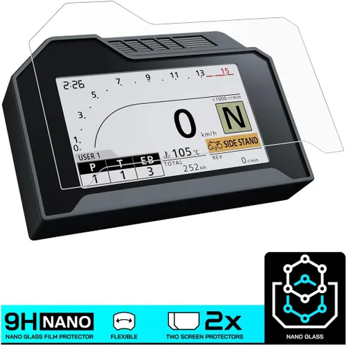 Vista 2 de Speedo Angels Protector de pantalla Nano Glass para CBR1000RR FIREBLADE (2017+) x 2