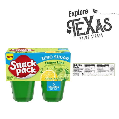 Vista 2 de Snack Pack - Paquete Lavinia Essentials: 16 tazas de geles jugosos saborizados sin azúcar, sin gluten, vaso de plástico On-The-Go 3.25 + 1 utilidad