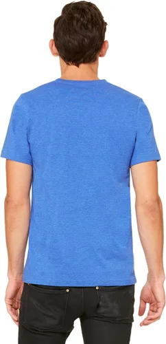 Vista 6 de Bella Canvas Camiseta de hombre SS con cuello en V, Verde (Heather Green)