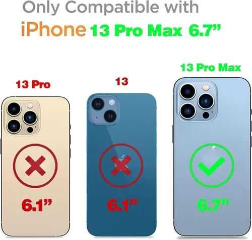 Vista 2 de J.west Funda para iPhone 13 Pro Max, funda transparente floral flexible de TPU a prueba de golpes, diseño elegante transparente, funda protectora