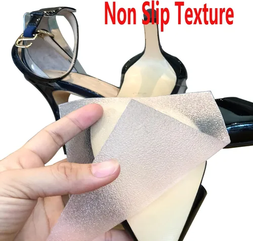 Vista 2 de Almohadillas autoadhesivas transparentes Protector de suela para zapatos para tacones, zapatos de hombre