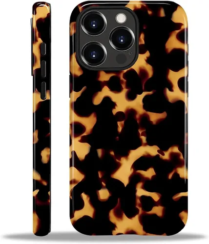 Vista 86 de Funda para iPhone 11, resistente híbrida 2 en 1, protección completa contra golpes con acabado brillante, diseño de collage de tela a cuadros