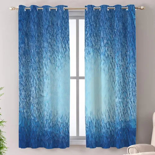 Vista 41 de Shrahala Cortinas rústicas de granja para ventanas de cocina, textura de cesta tejida, paneles de cortina rústica para ventana de granja, poliéster