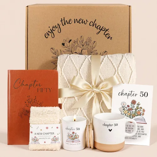 Vista 4 de Regalos de cumpleaños 50 para ella, capítulo único, regalos de cumpleaños 50TH