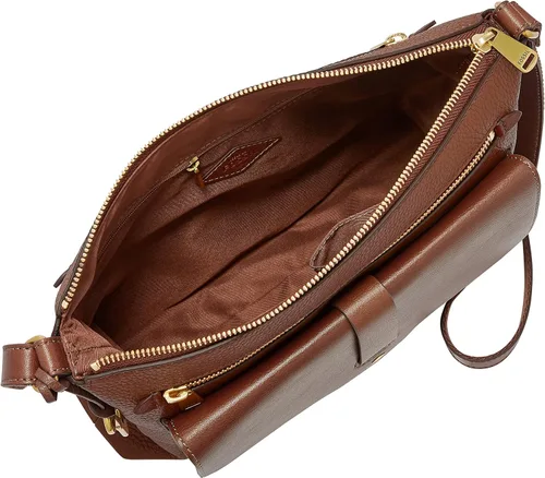 Vista 4 de Fossil Kinley - Bolso bandolera grande para mujer