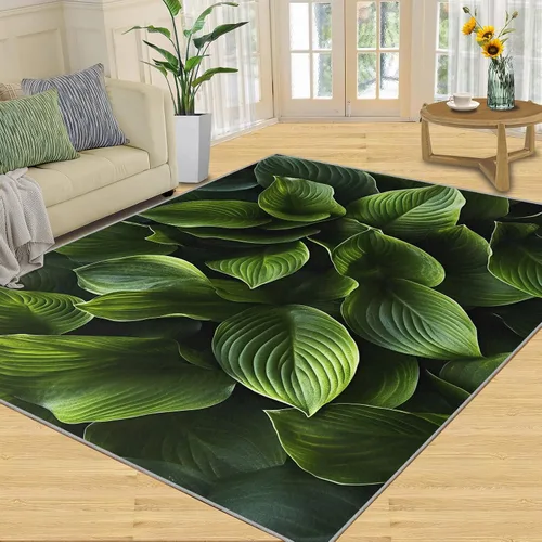 Vista 23 de Autumn Forest Rugs for Bedroom, Lake Forest Area Rug, Landscape Photo Rugs for Living Room, Indoor Non-Slip Rug, Machine Washable Carpet for Front
