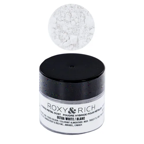 Vista 7 de Roxy & Rich - Polvo híbrido de pétalos en polvo, color alimentario, volumen de 0.3 fl oz, color azul bebé