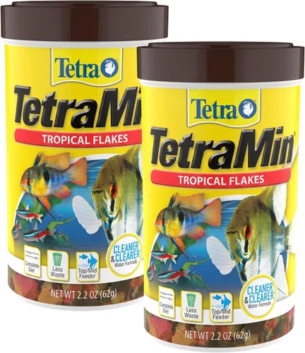 Vista 11 de TetraMin Alimento en escamas tropicales nutricionalmente equilibrado para peces tropicales, 0.42 oz