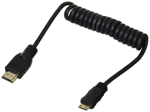 Vista 5 de Atomos Cable en espiral HDMI completo a HDMI completo (11.8-17.7")