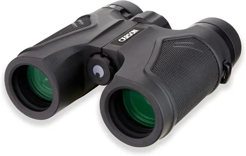Vista 5 de Binoculares 3D de alta definición y a prueba de agua con vidrio de dispersión extra baja, de la marca Carson, negro High Quality Binoculars for