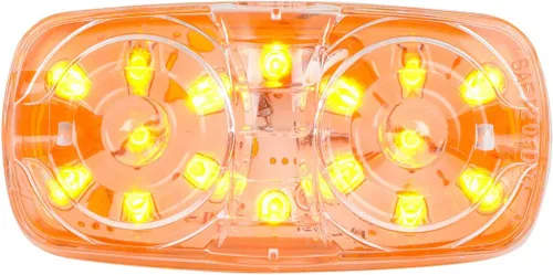 Vista 3 de GG Grand General 85240 Tiger Eye Amber/Amber 16-LED Luz de marcador