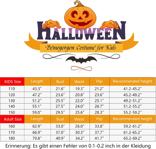 Vista 7 de Disfraz de monstruo para adultos, disfraz de monstruo para Halloween