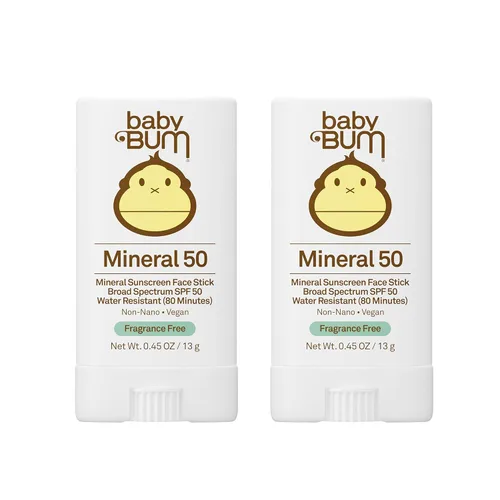 Vista 8 de Baby Bum Protector solar mineral, en barra, para la cara