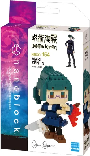 Vista 2 de nanoblock - Jujutsu Kaisen - Maki Zen'in, kit de construcción de la serie de colección de personajes