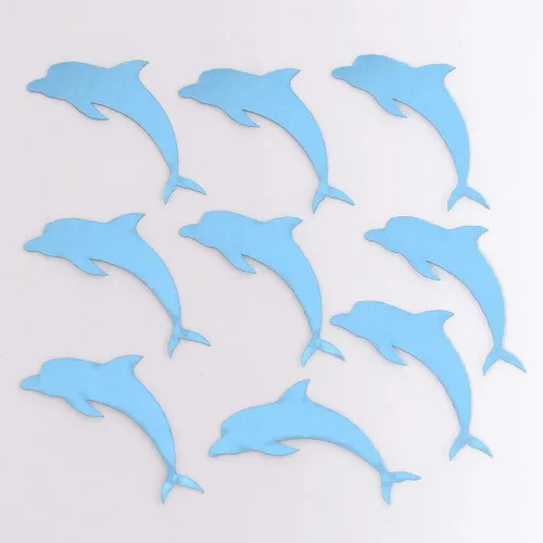 Vista 3 de Confeti Dolphin Blue Sky - Paquete al por menor #9418 QS0
