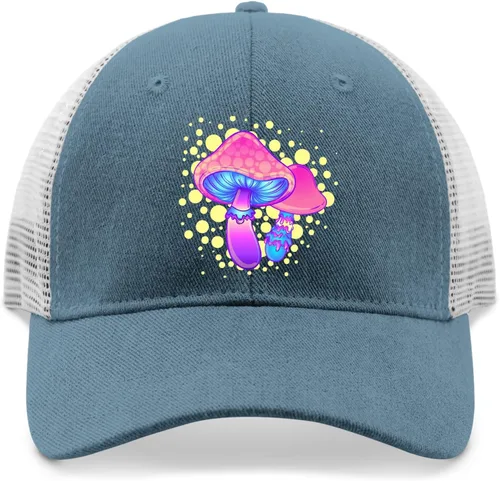 Vista 9 de devor Dad Hat Magic Mushrooms Dad Hat, Graphic Baseball Caps for Women