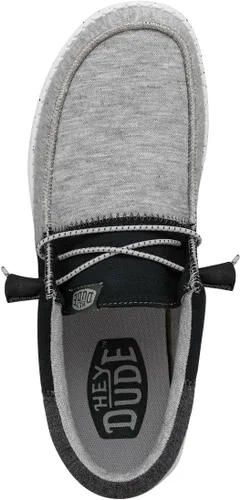 Vista 2 de Hey Dude Wally Tri Mocasines elastizados para hombre, cómodos y ligeros, sin cordones