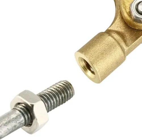 Vista 3 de float valve 1 Pcs Float Ball Valve Cold and Hot Water Tank Liquid Level Metal Float Valves 1/2'' 3/4'' Body Brass Toilet Valve(DN15)