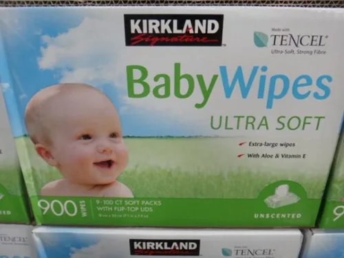 Vista 5 de Kirkland Signature Toallitas para bebé, ultra suaves, sin perfume, 100 toallitas