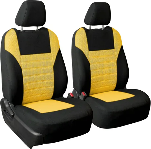 Vista 18 de FH Group Juego de fundas de asiento delantero de automóvil con malla de aire 3D premium, fundas de asiento delanteras, accesorios interiores