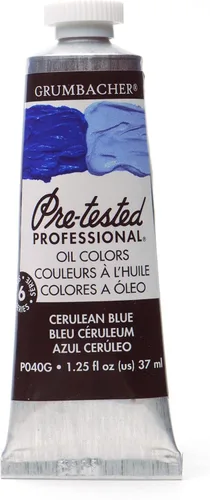 Vista 7 de Grumbacher Pintura al óleo pre-probada, 1.3 fl oz/1.25 onzas, azul ártico (P313G)