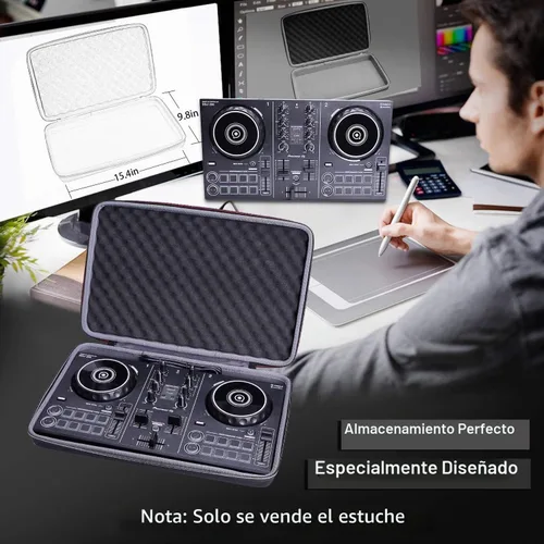 Vista 2 de XANAD Estuche rígido para controlador de DJ Pioneer