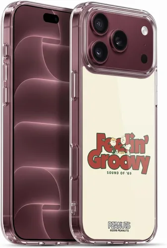 Vista 81 de Head Case Designs Funda de gel suave con licencia oficial de Peanuts Freak Flag Fly Woodstock 50th compatible con Apple iPhone 7 Plus/iPhone 8 Plus