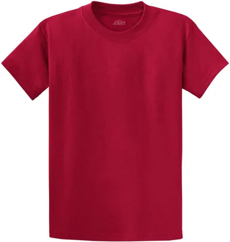 Vista 21 de Joe's USA Playeras pesadas de 6.1 onzas, 100% algodón para hombres en tallas regular, grande y alta Negro azabache