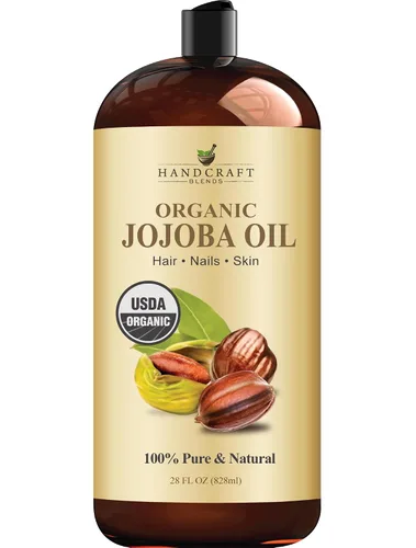 Vista 8 de Handcraft Blends - Aceite de jojoba orgánico, 8 onzas líquidas