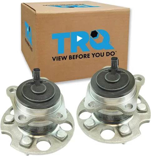 Vista 172 de TRQ Juego de 2 rodamientos de rueda delantera y conjunto de cubo compatible con Tesla 3 2020 Y 2018-2019