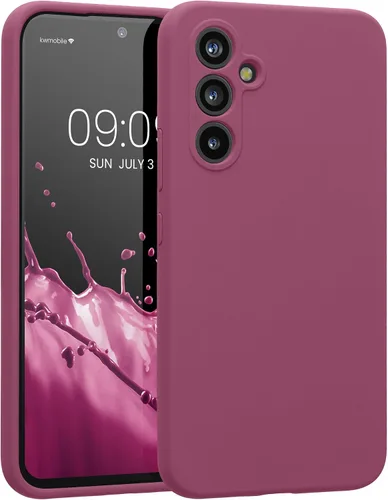 Vista 70 de kwmobile Funda compatible con Samsung Galaxy A13 4G - Funda delgada de silicona TPU - Acabado suave al tacto - Amarillo radiante