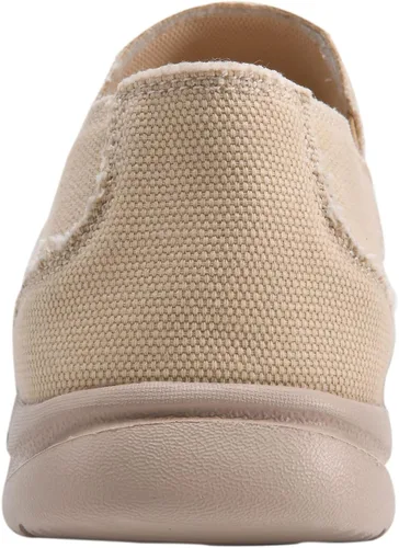 Vista 6 de Zapatos de lona para hombre, sin cordones, para caminar, ligeros, casuales
