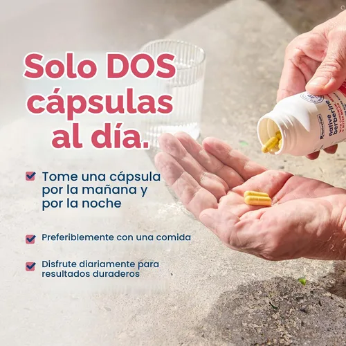 Vista 6 de NativePath Berberina HCl 500mg con cromo, 60 cápsulas