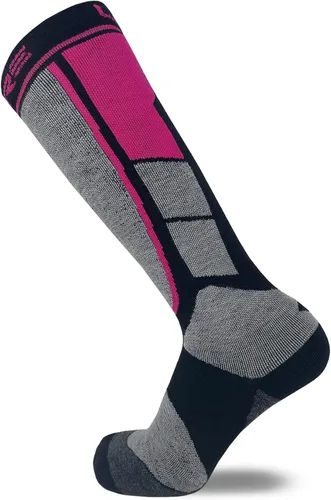 Vista 10 de Pure Athlete Calcetines de esquí fabricados en Estados Unidos, calcetines ligeros de lana de alpaca para el invierno para esquiar