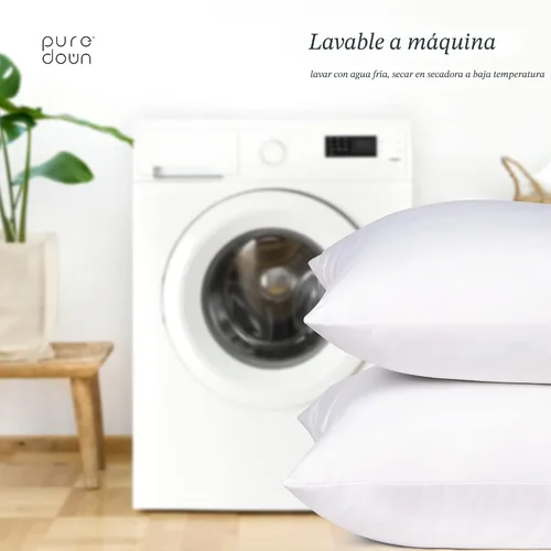 Vista 6 de puredown® Relleno de almohada de 18 x 18 pulgadas, relleno de plumas