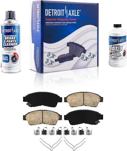 Vista 80 de Detroit Axle - Pastillas de Freno Delantero Izquierdo Reemplazo de Pinza de Disco para Ford Fusion Mazda 6 Lincoln MKZ Mercury Milan 2006-2012