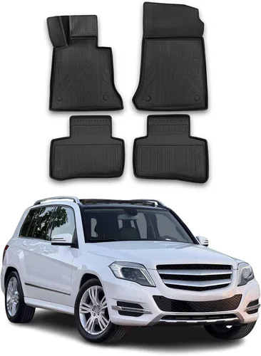 Vista 11 de OMAC Alfombrillas de carga para Mercedes GLS Class X167 2020-2025 7Seats de goma, color negro