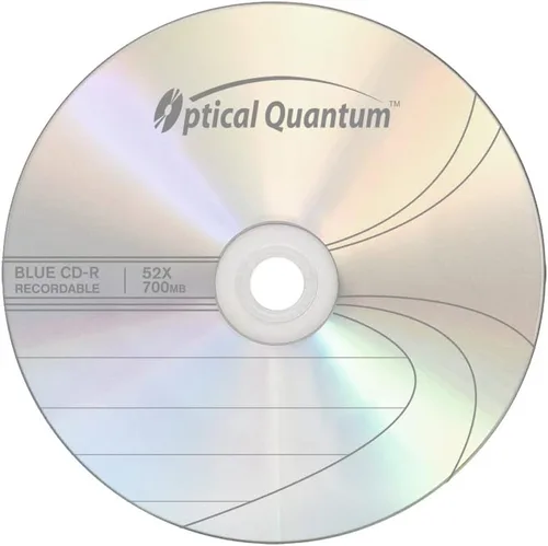 Vista 2 de Blue AZO CD-R 700MB 52X CD en blanco, paquete de 100 unidades Logo Top Branded surface. FFP packaging. Blank CD-R discs for burning music, data