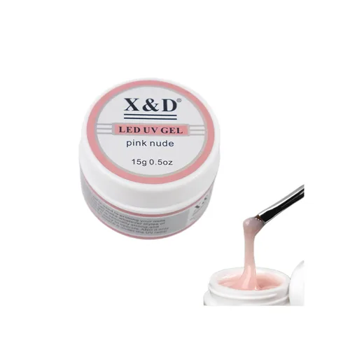 Vista 12 de X&D Kit de uñas de poligel, 3 piezas de gel de uñas de gel natural transparente, kit de gel de uñas de secado rápido, juego de gel de uñas
