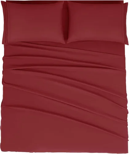 Vista 22 de Mejoroom Juego de sábanas tamaño individual – Sábanas individuales de Hotel Collection – Sábanas y fundas de almohada con sábana bajera de bolsillo