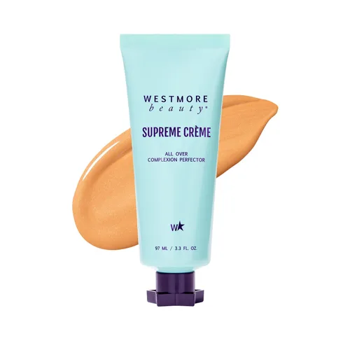 Vista 10 de Westmore Beauty Supreme Creme All-Over Complexion Perfector – Base CC Cream Foundation de larga duración - Impermeable y resistente a