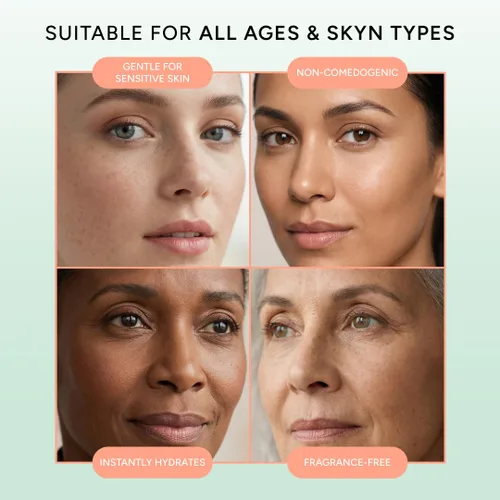Vista 6 de Eight Saints Skin Care All In Crema de ojos, natural y orgánica antienvejecimiento para reducir la hinchazón, arrugas y bolsas debajo de los ojos