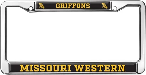 Vista 65 de Texas A&M University - Texarkana Mascot - Marco de metal estándar para placa de matrícula de tamaño completo
