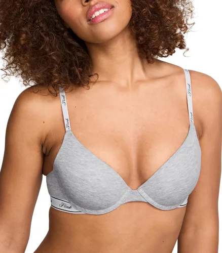 Vista 8 de Victoria's Secret Brasier para mujer uso en todas partes, color rosa, con realce (32A-38DD)