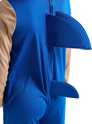 Vista 5 de WOHOPARKI The Hedgehog Sonic Custome For Boys Halloween Sonic Cutsomes Pretend Play