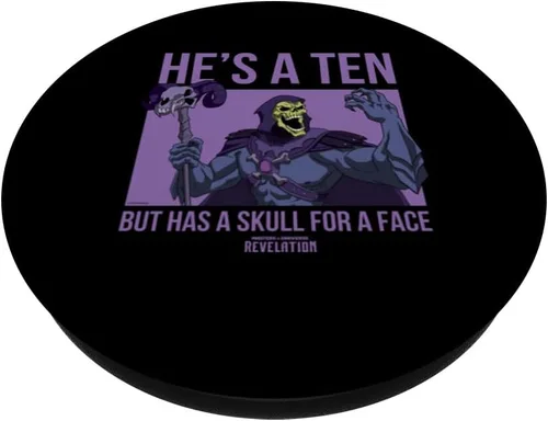 Vista 2 de Masters of the Universe: Revelation - Él es un diez PopSockets estándar PopGrip